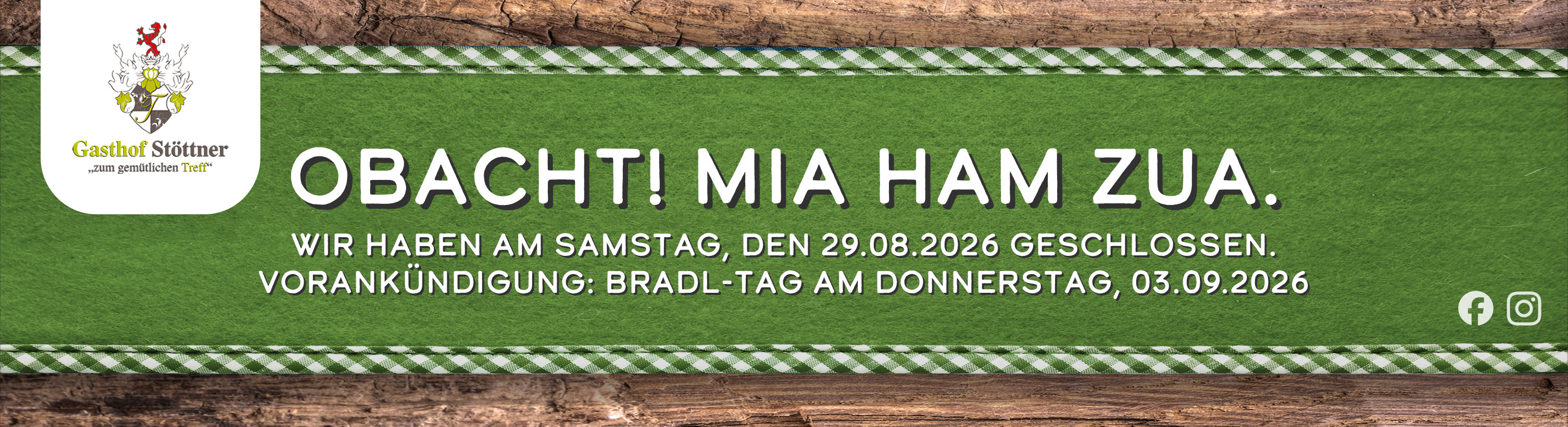 Samstag ZU HP